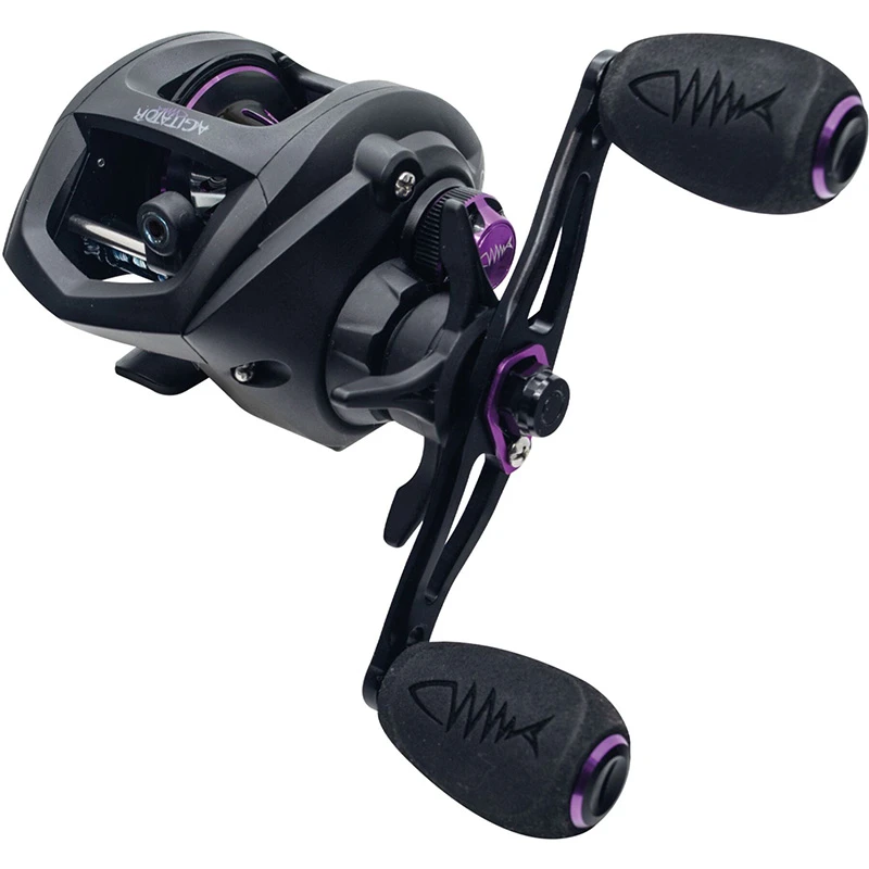 baitcaster reel uk Fishing For Fun I Catfish Pro Ready Catfishing Reel with Carbon Fiber Drag System 600CTS Baitcasting Reel - Right