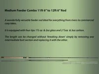 Drennan Medium Feeder Combo 11ft 6in to 12ft 6in