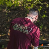 Korda TK Digi Kamo Tee Burgundy