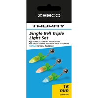 Zebco Trophy Double Bell Triple Light Set