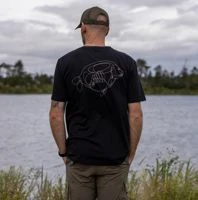 Korda One Liner Tee Black