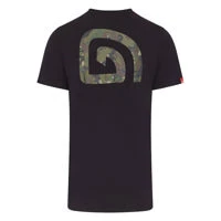 Trakker CR Logo T-Shirt Black Camo