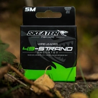 Skeater 49-Strand Uncoated Wire Leader 5m