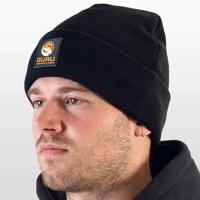 Guru Black Patch Beanie