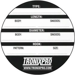 TronixPro Rig Winder Labels