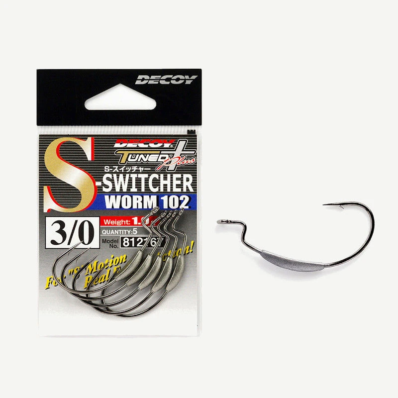Decoy S.Switcher Worm 102 Hooks