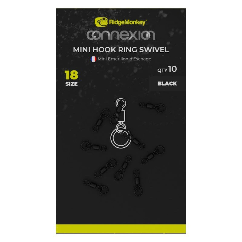Ridge Monkey Connexion Mini Hook Ring Swivels