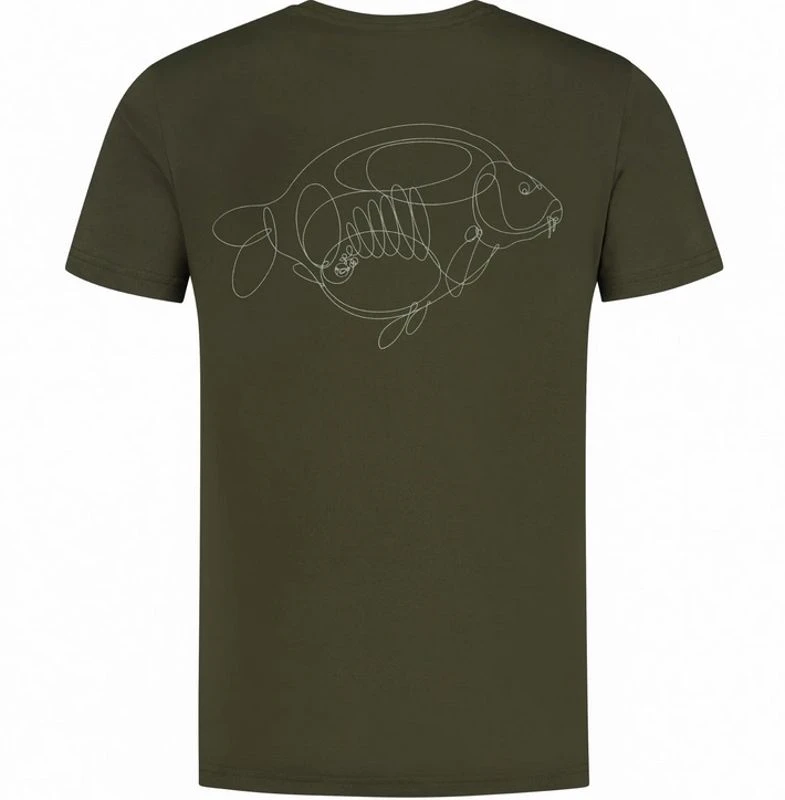 Korda One Liner Tee Olive