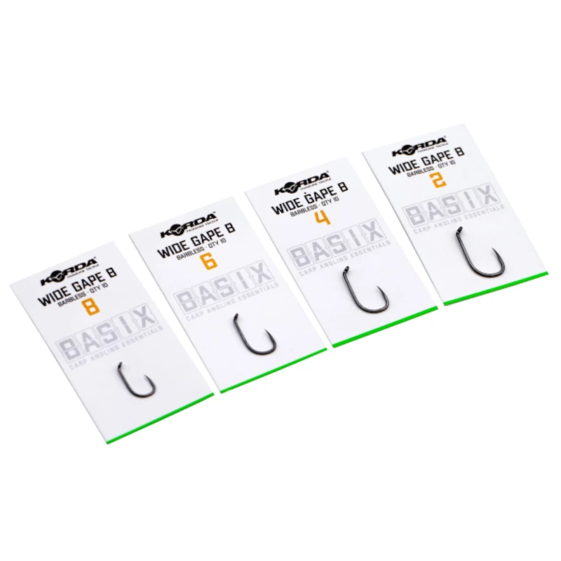 Korda Basix Wide Gape Hooks