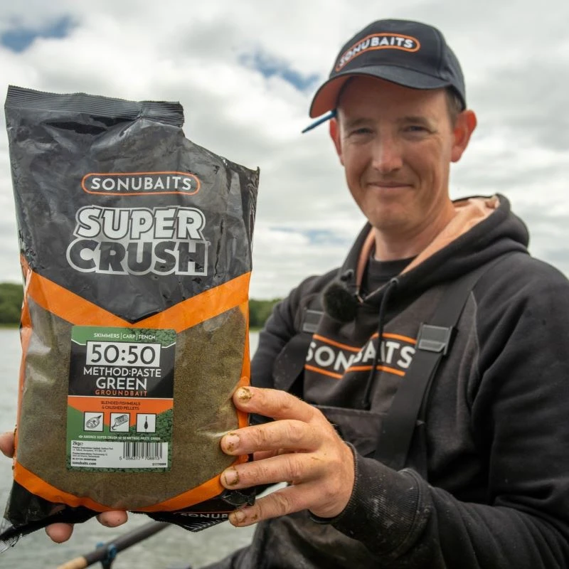Sonubaits 50:50 Method and Paste Green Groundbait 2kg