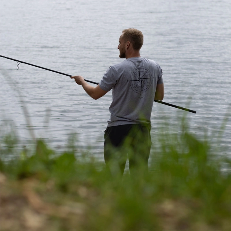 Korda Compass Tee Heather Grey