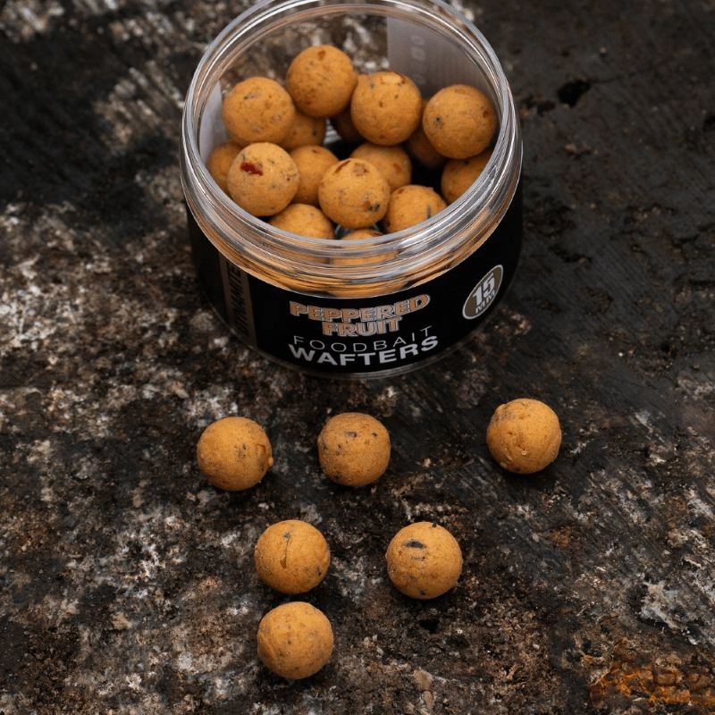 Dynamite Baits Peppered Fruit Foodbait Wafters 15mm