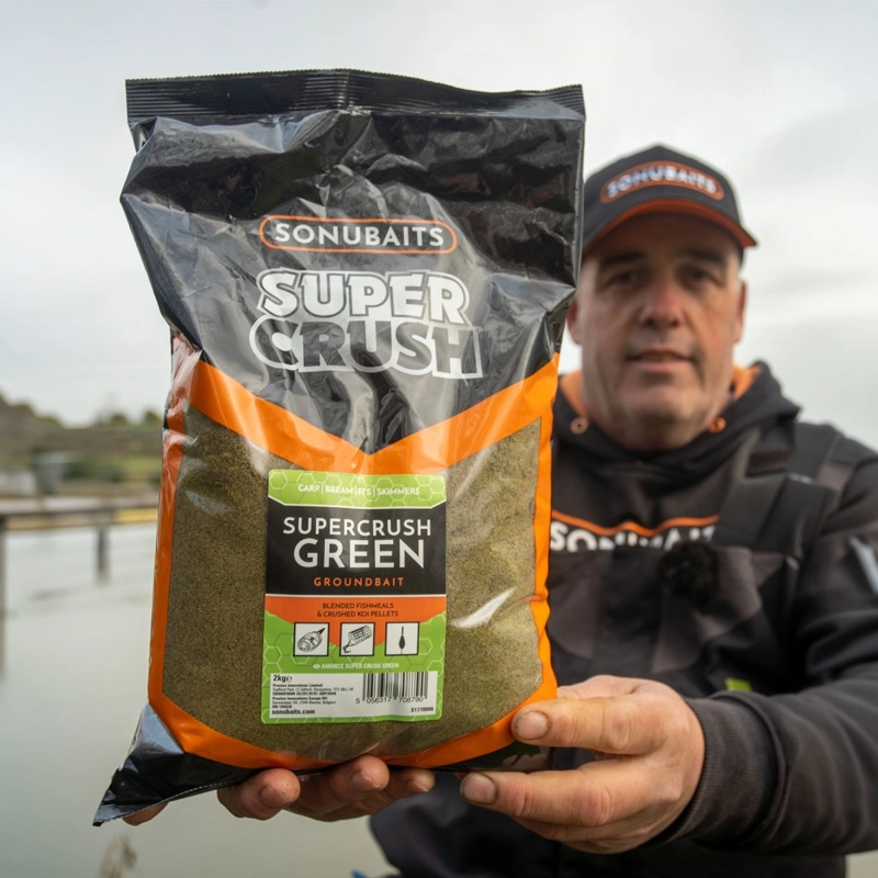 Sonubaits Supercrush Green Groundbait 2kg
