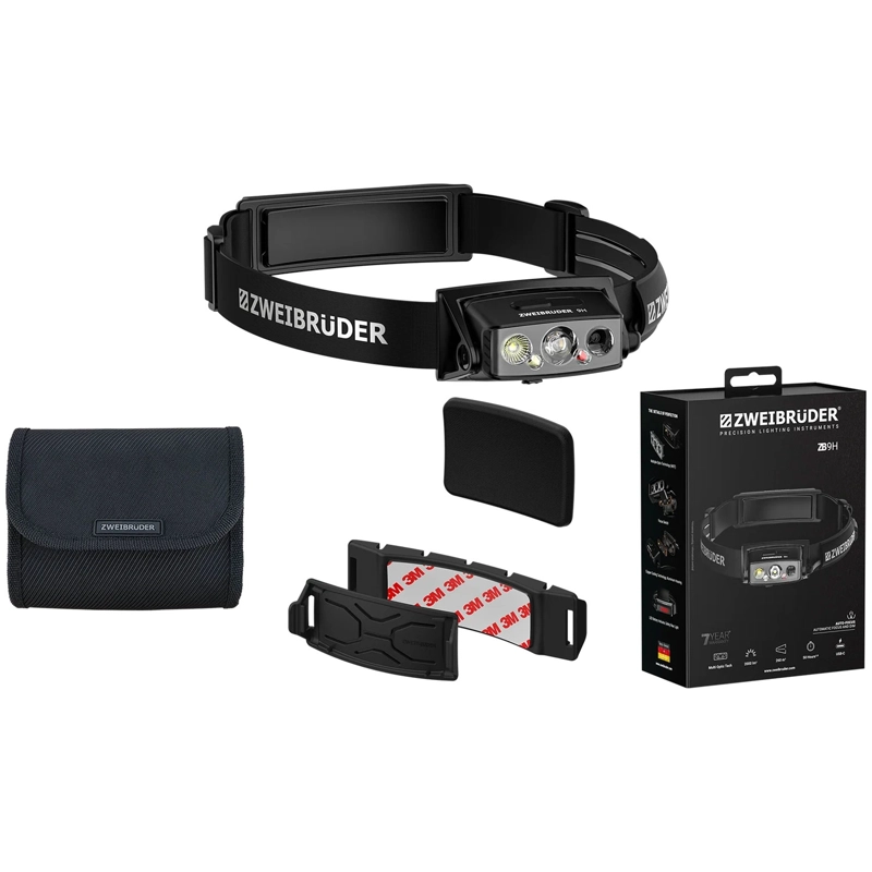 Zweibruder ZB9H Headlamp 2000 Lumen